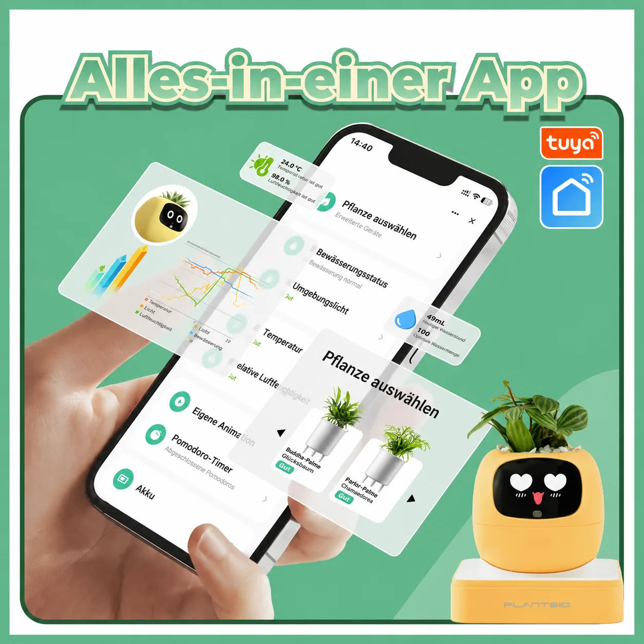 Pflanzi – Smart Plant Buddy